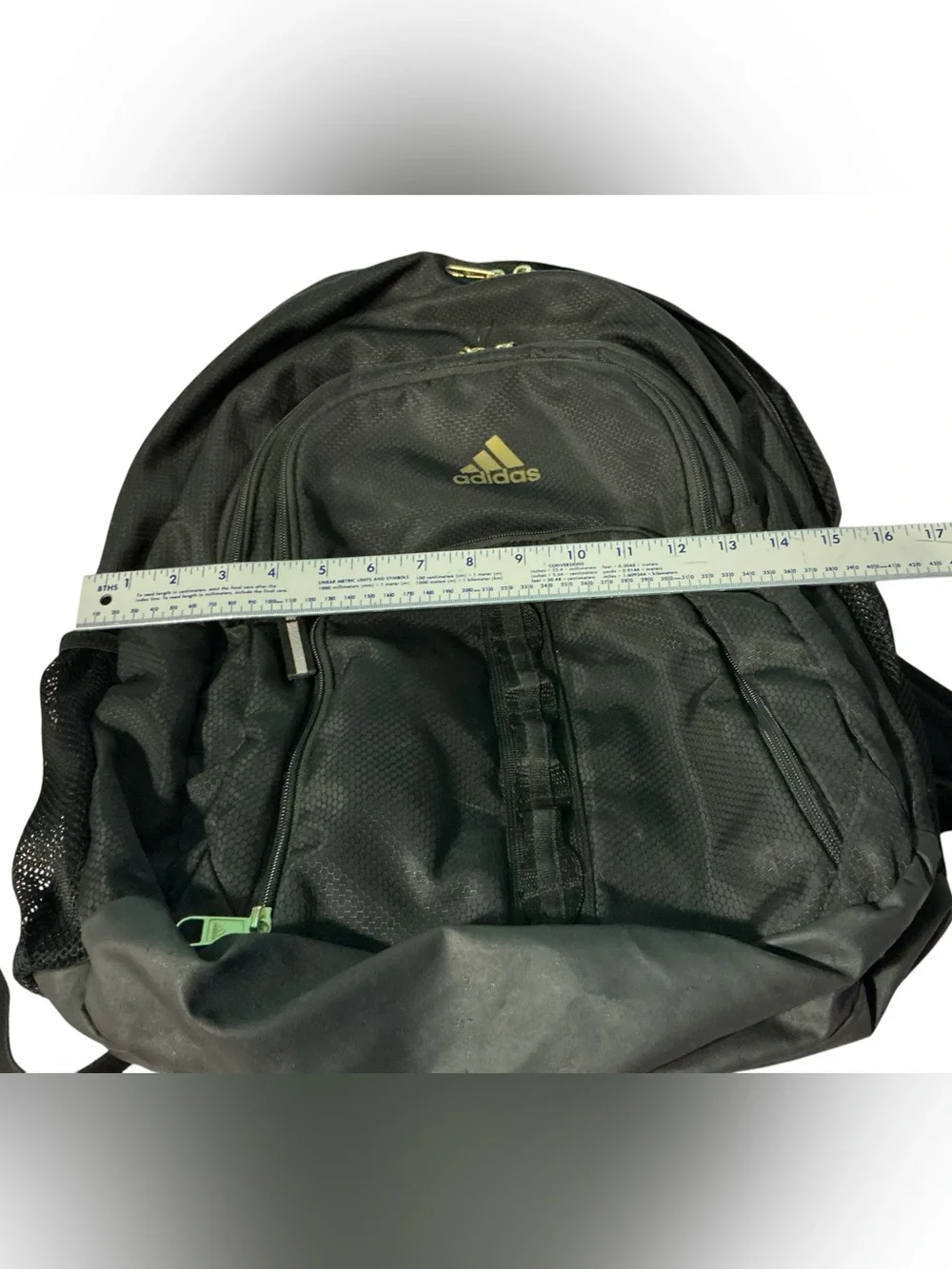 Adidas Black n Gold UNISEX Backpack